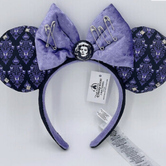 Disney Haunted Mansion Mickey Ears Headband Madame Leota Foolish - Picture 2 of 9